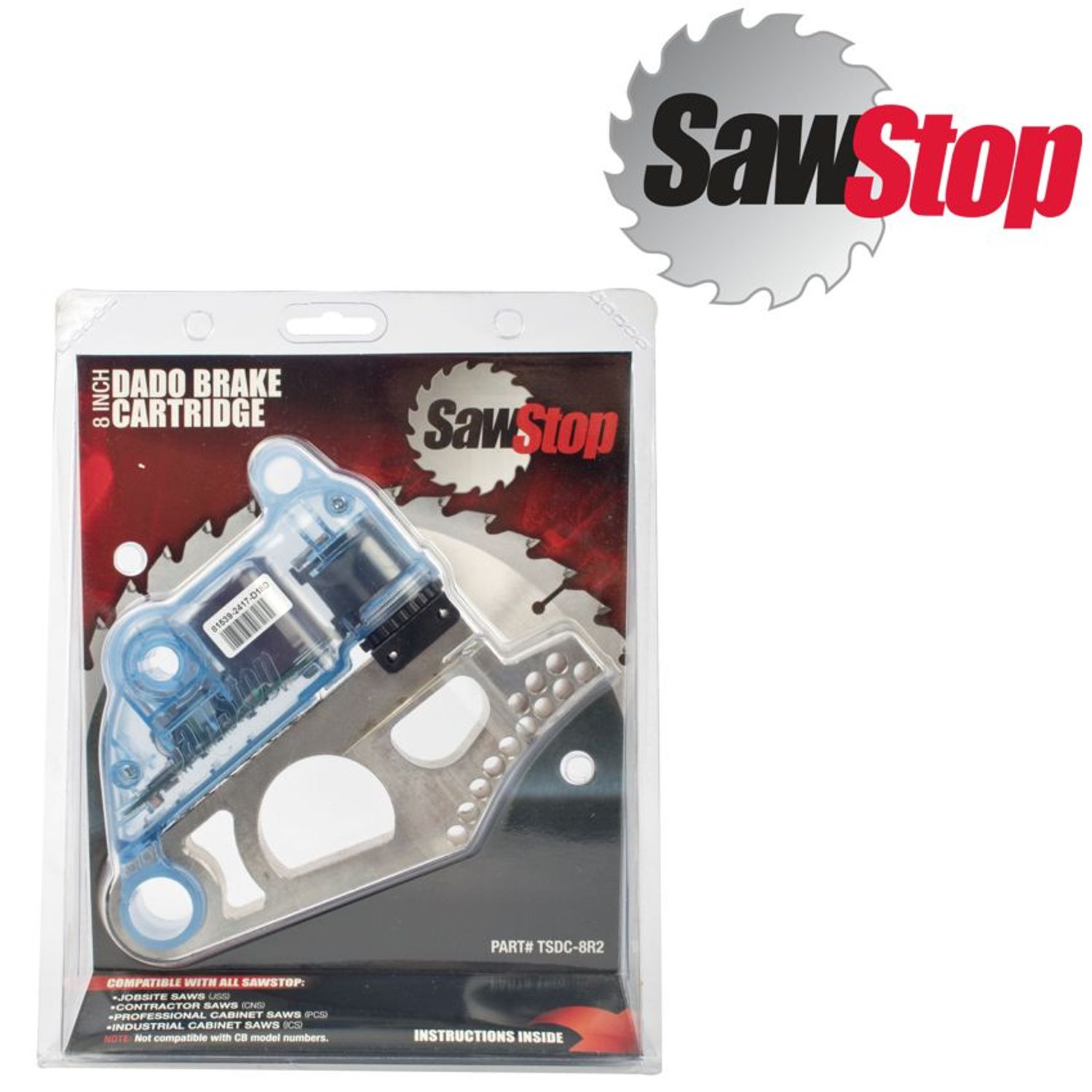 SAWSTOP Dado Cartridge For 200mm Set